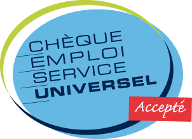 Chèque emplois service universel accepté